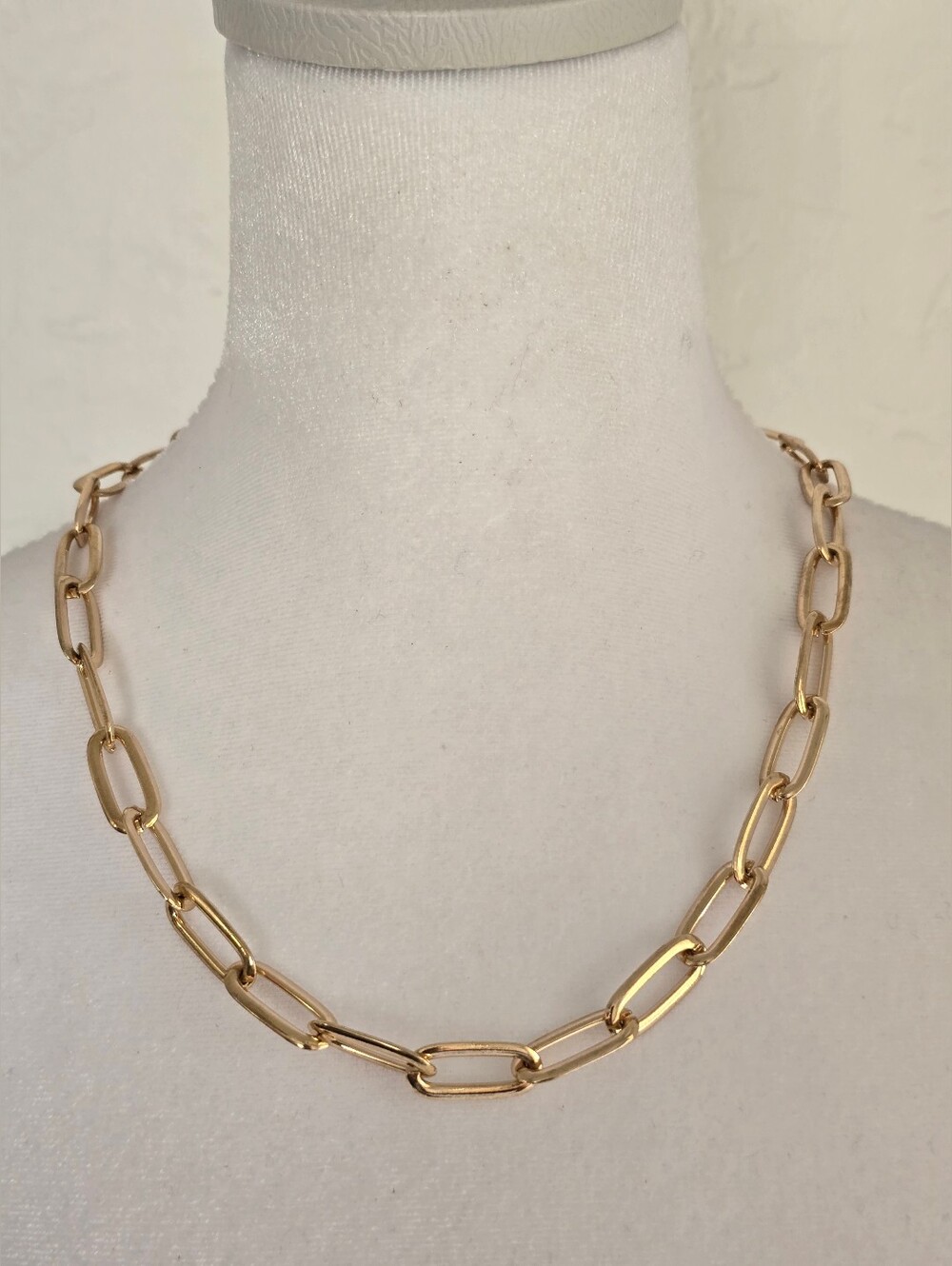 Gold Link Chain Necklace
